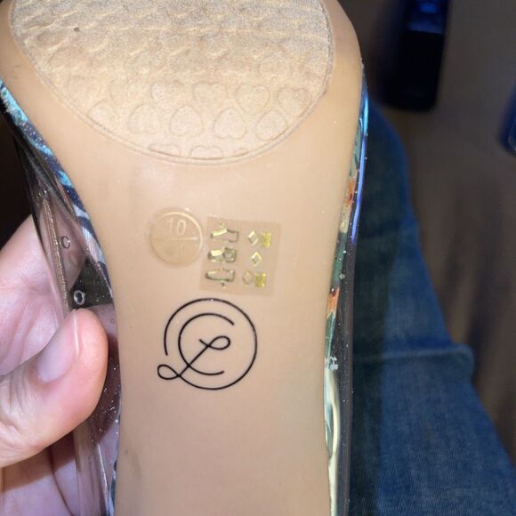 Chinese Laundry Womens Shoes Sz 10 Heels Garden Party Ceremony Bridal shower - Picture 8 of 15